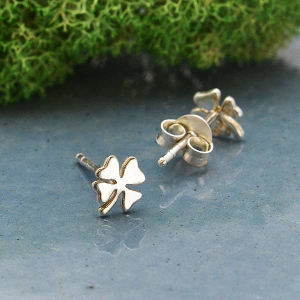 Four leaf clover earrings designer cheap